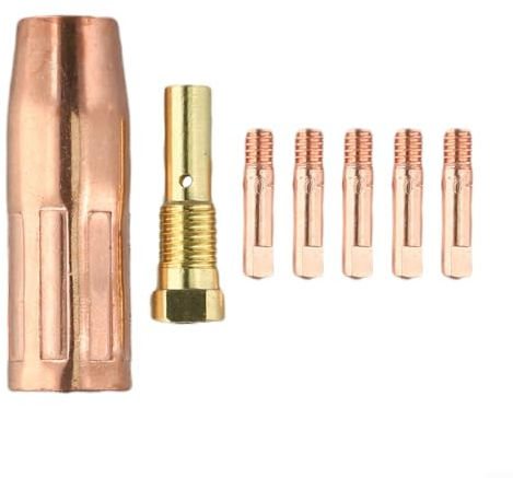Flux Core Kit de buses de soudage en laiton pour soudeurs MIG 0 6 mm à 1 2 mm pour Century FC90 et Easy Weld (0,6 mm)