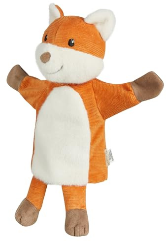 Sterntaler Handpuppe Fuchs Filou - weiches Spielzeug zum Puppentheater - Erzählen, Kuscheln & Sprachförderung - Perfekter Spielkamerad & Geschenkidee - Unisex, rost