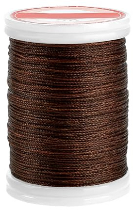 PH Pandahall - Cordón encerado (120 m, 0,5 mm, cordón de poliéster encerado, cordón redondo de poliéster encerado, para pulseras, fabricación de joyas artesanales