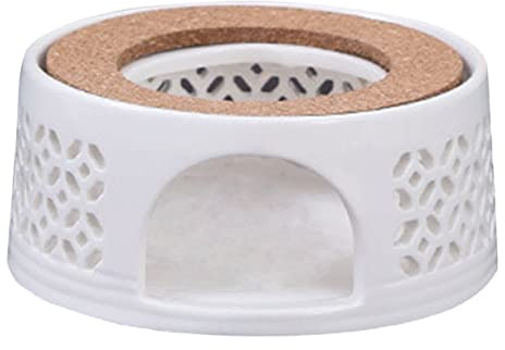 Hohopeti Teapot Warmer Candle Heating Base Tea Heating Tool for Teapots Non-Slip Tea Stove for Heat Preservation in Home Office House Restaurant