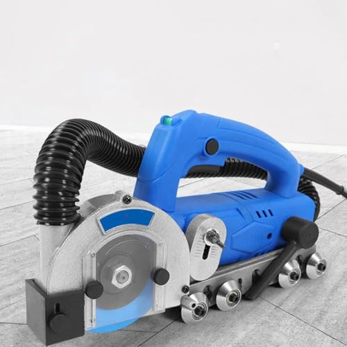 Nettoyeur De Joints De Carrelage Électrique 1200 W, Outil De Retrait De Joints Électrique, Outil De Rejointoiement De Sol À Faire Soi-même(Machine+2.2mm seam cleaning sheet)