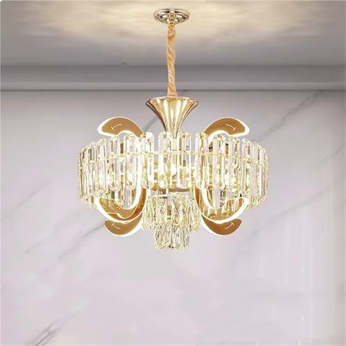 Lamps Luxury Headlamp Crystal Chandelier Villa Dining Room French Chandelier Lobby Main Lighting Fixtures,Lamp