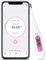 Digital Basal Body Thermometer Fertility Monitor Record BBT Manually, Draw BBT Chart Pinpoint Ovulation Day, High Accuracy Perfect Companion for Ovulation (Pink)