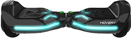 Hover-1 Superfly Electric Self Balancing Scooter with 7MPH Top Speed, 6 Mile Range, Long Lasting Li-Ion Battery - 5HR Full Charge, Built-In Bluetooth Speaker - Rider Modes: Beginner to Expert