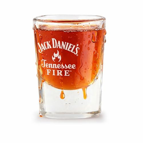 Albellion Original Jack DanieIs Whiskey Fire Tennessee Shot-Glas ® 2 cl Schnaps-Glas Schnaps-Glas Shot-Gläser Bar Cup Cup's