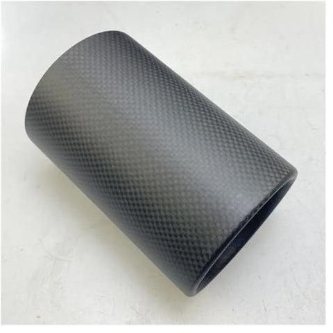 ESPYN Auto Endrohr Für VW Für Golf 8 Für GTI MK8 2020-2023 Schalldämpfer Ende Rohr Auspuff Auto Spitze Carbon Faser Schwanz Dekoration Abdeckung Schutz Auspuff Pfeife