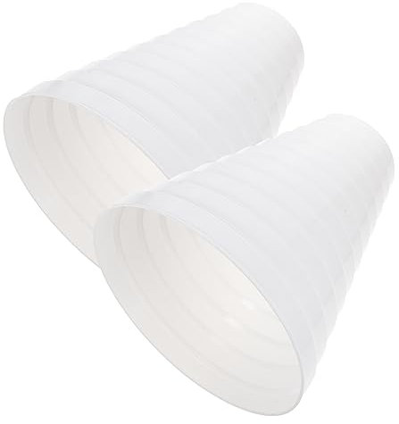 Homoyoyo 2St Dunstabzugshaube Auspuffrohr Luftkanalreduzierer Schlauch küchendunstabzugshauben dunstabzug für küche Trockneradapter universeller Adapter Kanal-Inline-Reduzierer-Erhöhung PVC