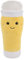 Apricot Lamb Cerveza Beber de peluche para niños, suave y lindo, para niñas y niños, color amarillo, 24 cm