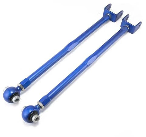 Hogen liwei Store Einstellbarer hinterer unterer Querlenker/Stange/Stab-Sturzsatz, kompatibel mit BMW E46/E36/Z4/M3 3er 95–05 EP-CA009BM (Color : Blue)