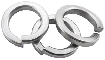 Fajoeda 100 Stück Federringe M4,A2 V2A Edelstahl Federscheiben Unterlegscheiben 4mm Form B nach DIN 127