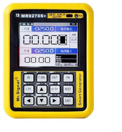 Generatore di segnale multifunzionale, Generatore di segnale di corrente di tensione, Generatori di funzioni portatili Termocoppia di tensione corrente di calibrazione (MR9270S+Hart)