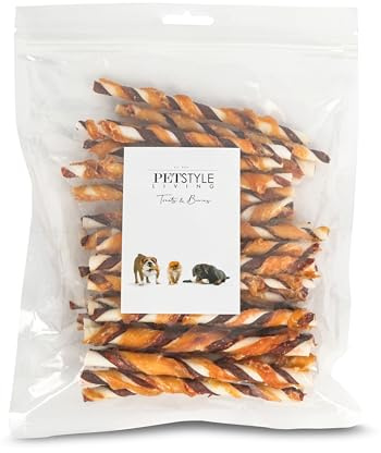 Petstyle Living Tuggpinnar med Kyckling & Nötkött - Hundsnack - 30 Styck