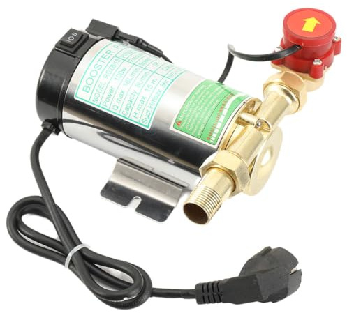 CDZHLTG 220V 100W Automatischer Heißwasserpumpe Druckerhöhungspumpe Umwälzpumpe 16L/min Wasserdruckpumpe Haushalt Booster Pumpe Wasserpumpe Hauswasserwerk für Haus und Garten irrigation