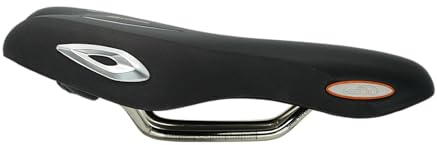 Selle Royal Unisex Lookin Athletic - Stracciatella Fahrradsattel, Black, 279 x 160 mm