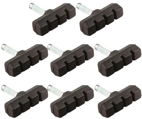 FWRCCMJ Fahrräder Bremsbeläge Konstruktion Fahrrad V-Bremsschuhe Fahrräder Bremsbeläge Block(8PCS)