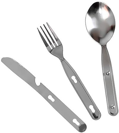 BESPORTBLE Faltbare Gabeln Klapplöffel Camping Geschirr Outdoor Löffel Camping Kompatibel Für Grillen Picknick Wandern