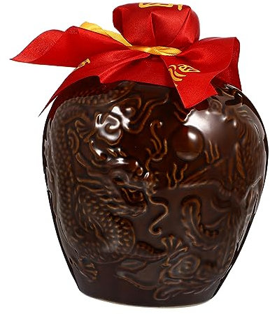 Cabilock Botella De Vino Vintage De Cerámica Recipiente Multifuncional para Guardar Bebidas para Hogar Bares Restaurantes Unidades