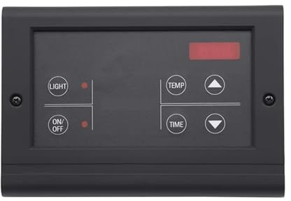 JHXHFJXZ Wandmontierter Saunaofen-Controller 35–110 ℃ Dampfbad-Saunaofen-Controller Digitales Zubehör for 3 bis 27 kW Saunaofen Mit Wassermangel- und Überhitzungsschutz(135T1)