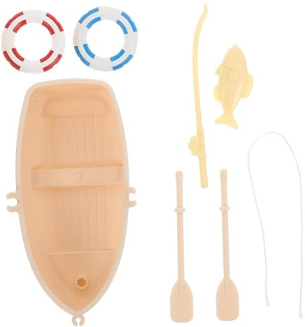 Gatuida Kleine Bootsfiguren Für Aquarien Bootsmodelle Für Mikrolandschaften Maritimer Dekor Für Badezimmer Spielzeugboote Für Fischzucht Maritime Mini-Boote