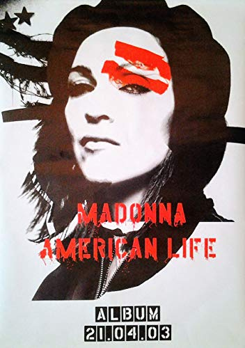 Madonna: American Life | original UK Promo Poster [51 x 76 cm]