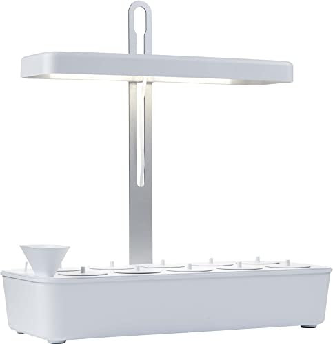 Northpoint Hydroponisches LED Anzuchtsystem Pflanzenlampe Pflanzenleuchte Kräutergarten Innengarten Gewächslampe 22W 1350 Lumen 10 Setzlinge Höhenverstellbar Timer