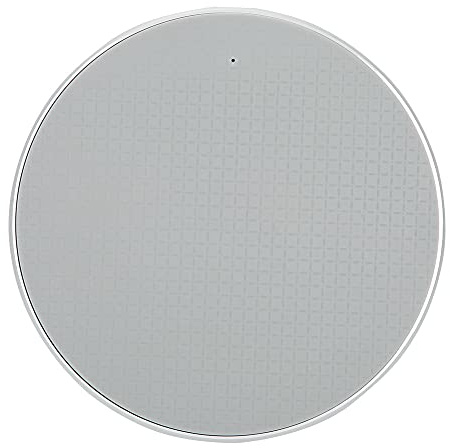 VBESTLIFE Ultra Thin Wireless Charger, 10W Round Wireless Intelligent Fast Charger Transmitter Charging Pad, QI Standard (grey)