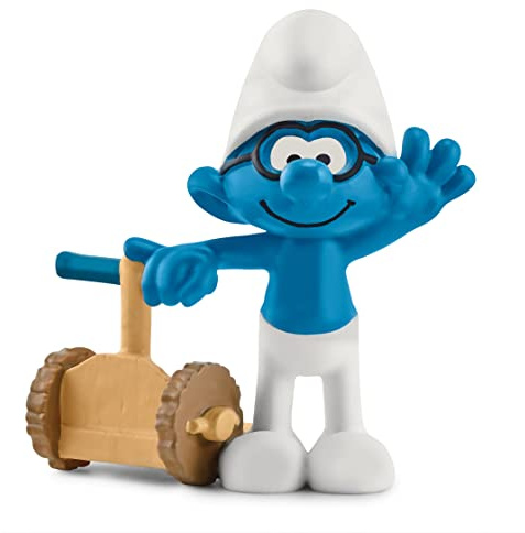 Schleich | Speedy Schlumpf 20834 | Spielfigur | 3 x 6 x 6 cm | detailgetreue Spielfigur aus dem Film | Geschenk für Jungen und Mädchen