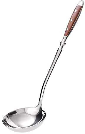 GRÄWE Schöpflöffel, Serie Nürnberg, braun, 31 cm
