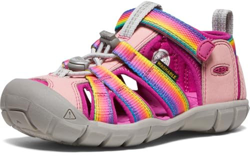 KEEN Unisex Kids Seacamp 2 Cnx Sandal, Rainbow Festival Fuchsia, 6 UK