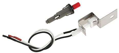 SURIEEN 30cm Kit di Ricambio per Accenditore Piezoelettrico, Accensione Piezoelettrica Filo per Candele di Accensione Elettrodi per Griglia a Gas, Riscaldatore, Fornello, Barbecue, Camino, Stufa