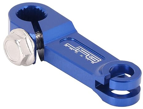 VUIUYOIES DRZ400/E/S/ 00-19 y RM85 02-19 Soporte de brazos de liberación de embrague de metal premium Simplemente reemplace el soporte de inventario al soporte, azul