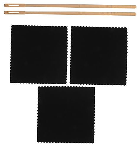 BESTonZON Flötenreinigungsstab Und Tuch Querflöte Flötenreinigungswerkzeug Mit Reinigungstuch Und Stab Für Innenreinigung Flötenreinigungsset