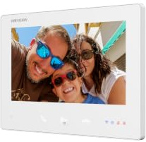 Monitor Videoportero - Pantalla TFT de 7 - LED de Estado de Audio bidireccional - 2 HD, Wi-Fi - Ranura para Tarjeta microSD de hasta 128 GB - Montaje en Superficie | Blanco