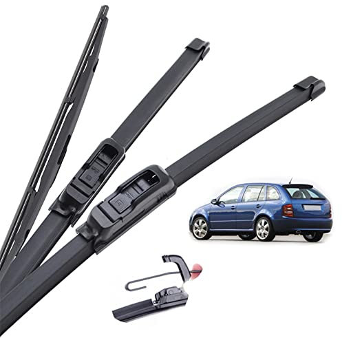 YDYBDA Scheibenwischerblätter Für S&Koda Für Fabia 6Y Schrägheck Kombi 1999–2007 Frontscheibe 2000 2001 2002 2003 2004 2005 2006 Langlebig