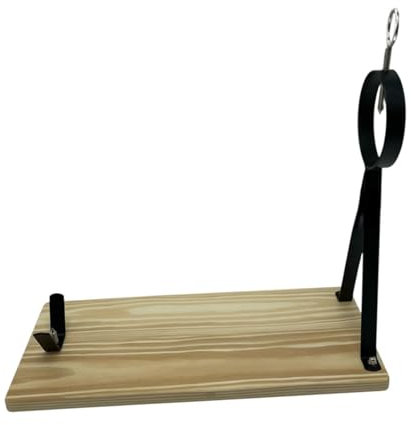 SiaBiced Ham Stand Ham Holder Stable Ham Holder Spanish Ham Stand for Cutting Italian Prosciutto Acacia Farm Home