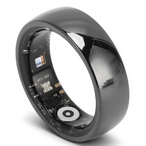 NFC Smart Ring, Health Tracker Ring mit Multi Sport Modus, Schrittzähler, IP68 Wasserresistenz für den Täglichen Gebrauch