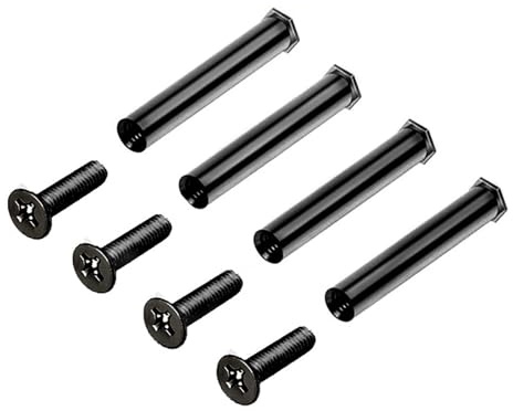 4 viti di fissaggio per ventola di raffreddamento per PC con spessore di 25 mm, vite di montaggio per ventola di raffreddamento per PC, viti a doppia chiusura silenziose