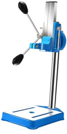 YIXANNX Soporte para taladro eléctrico multifuncional ajustable y soporte para taladro de columna con tornillo de banco para aplicaciones estables, prensa, abrazadera banco, base