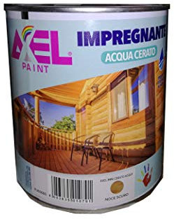 IMPREGNANTE ALL'ACQUA CERATO PROTETTIVO PER LEGNO 0,75 750 ML AXEL NOCE SCURO FU65665