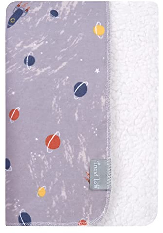 Planets Couverture pour bébé imitation peau de mouton