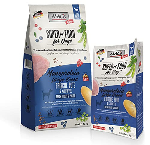 MAC's Dog Mono Adult Large Breed Pute 3 kg