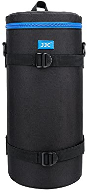 JJC DLP-8II Kameratasche mit Schultergurt für Fotoobjektiv, wasserdicht bis 80 x 152 mm