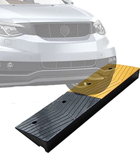 BKEKM Rollstuhlrampe Rollstuhlrampe Gummischwellenrampe rutschfeste Verschleißfeste Rollerrampe Für Auto Bordsteinrampen Eingang Behindertenrampen Anti-Rutsch