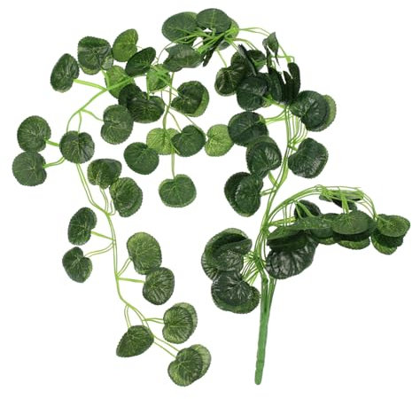 Ciieeo 3pcs Artificial Rattan Plant Pendant Wall Hanging Rattan Decor Plant Vine Adorn Faux Pendants Home Office Decor