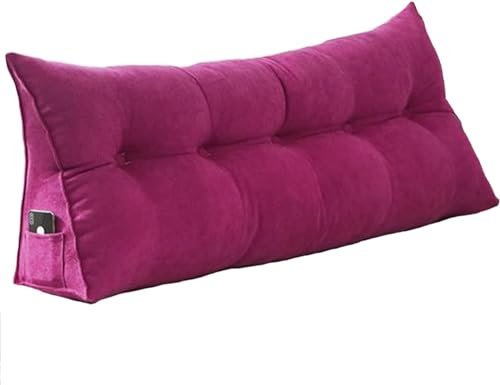 Lesekissen für Bett und Sofa, Doppelauflage, Keilkissen, ideal für Etagenbetten und Liegestuhl