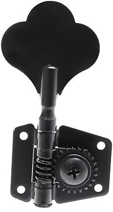 VICASKY Bass-stimmwirbel mit Saitenknöpfen Rechts Kompatibel Saitiger Gitarre Mechaniken für Bassgitarren-zubehör mit Rechten Stimmwirbeln