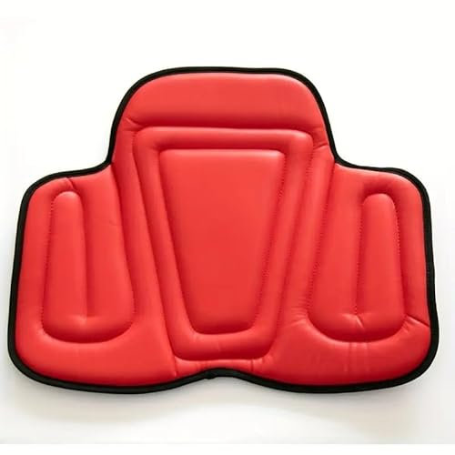 BoBoBn Pad for Reiten, 1-teiliges Sattelpad for das Pferdetraining mit abnehmbarem Gummiband, Premium-Sattelpad for Pferde, Reitbedarf, geeignet for Motorräder, Rot, Schwarz(Red)
