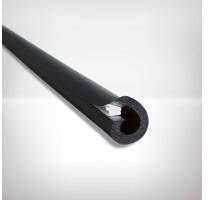 Pipe Insulation Lagging, Self-Seal, 28mm x 2m Length, 13mm Wall Thickness, Black Nitrile Foam