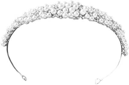 NIYANGLE Perlenstirnbänder Für Damen Aus Haarschmuck Für Hochzeit Und Festlichkeiten Glitzernde Perlenaccessoires Für Braut Und Anlässe