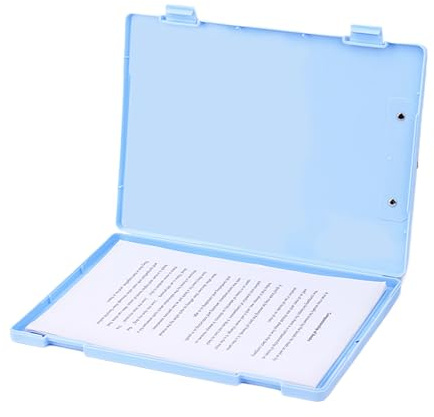 Carpeta de doble clip - Funda organizadora de abrazadera de alto rendimiento, soporte de papel con gran capacidad | Portapapeles portátil para archivos, carpeta de almacenamiento de documentos para